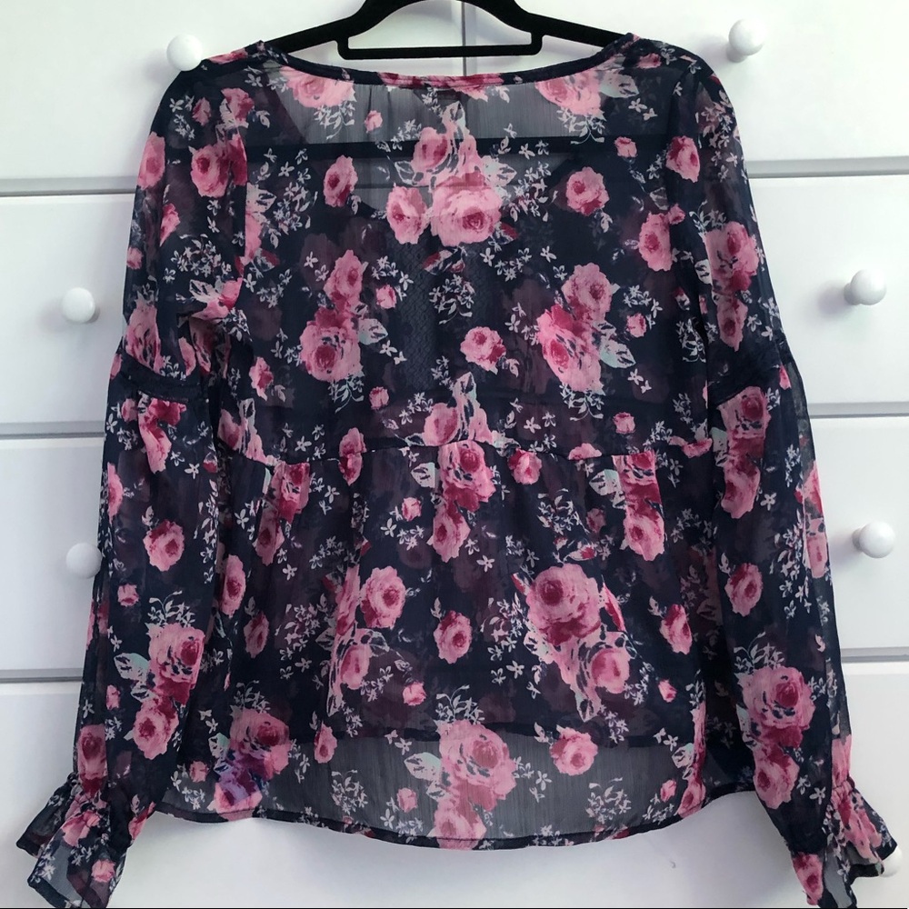 Arizona Jeans Company Rose Boho Blouse - Picture 2 of 7